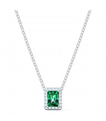 Collar Swarovski Angelic Rectangular Verde 5559380