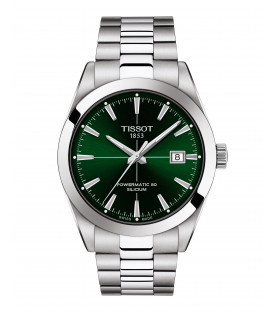 Reloj Tissot Gentleman Powermatic 80 Silicium Verde T127.407.11.091.01