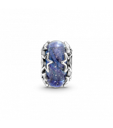 Charm Cristal de Murano Galaxia y Estrellas Pandora 790015c00