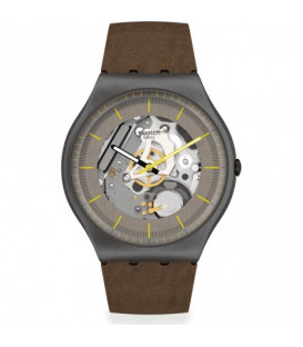 Reloj Swatch Silver Skeleton SS07M103