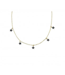 Gargantilla Duran Exquse Pretty Jewels Black estrellas 0510593