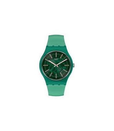 Reloj Swatch Verde Sunbrush Grass SO29G100