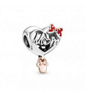 Charm Pandora Corazón Mamá Minnie Mouse de Disney 781142C01