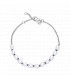 Pulsera Pandora Cordón Azul Perlas Cultivadas 591689C01