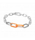 Link Pandora Me Doble Naranja Brillante 791971C01