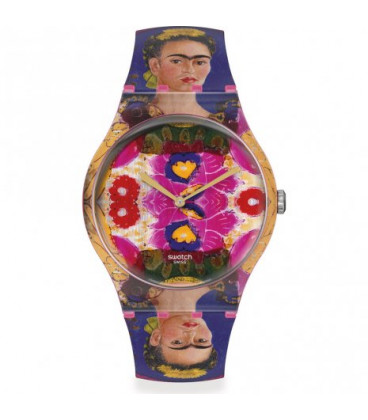 Reloj Swatch The Frame By Frida Kahlo SUOZ341