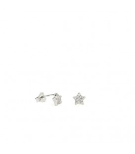 Pendientes Lineargent Estrellas Circonitas 16369-W-A
