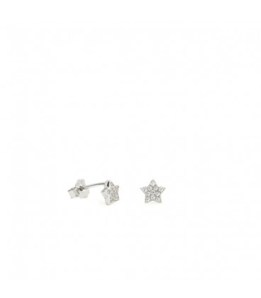 Pendientes Lineargent Estrellas Circonitas 16369-W-A
