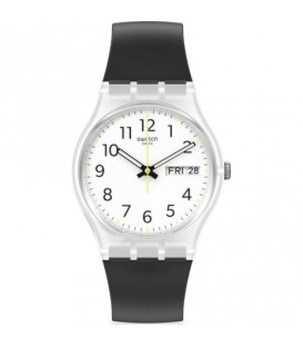 Reloj Swatch Rinse Repeat Black GE726