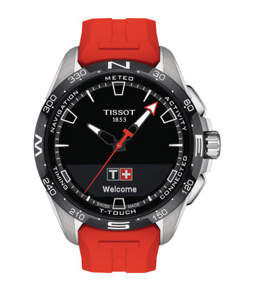 Reloj Tissot T-Touch Connect Solar Rojo T121.420.47.051.01