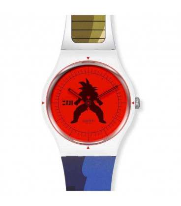 Reloj Swatch Vegeta Dragon Ball Z SUOZ348