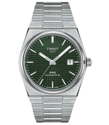Reloj Tissot PRX Powermatic 80 Verde T137.407.11.091.00