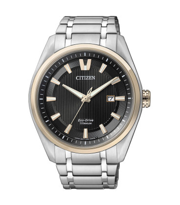 Reloj Citizen Titanio Bicolor Eco Drive AW1244-56E
