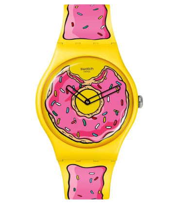 Reloj Swatch Simpsons SECONDS OF SWEETNESS SO29Z134