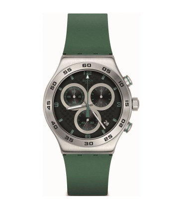 Reloj Swatch Carbonic Green YVS525