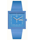 Reloj Swatch What If...Sky? Cuadrado Azul SO34S700