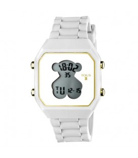 Reloj Tous D-Bear silicona blanca