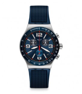 Reloj Swatch Blue Grid YVS454