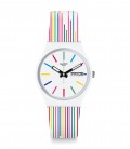 Reloj Swatch White Samba GW712